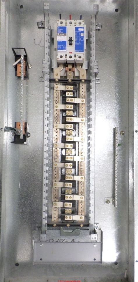 Westinghouse electrical panel identification